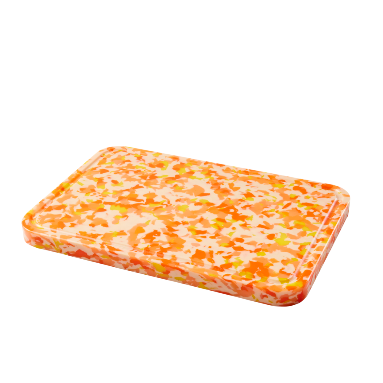 Orange funky chopping board